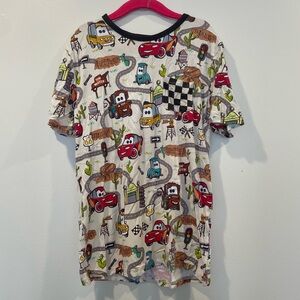 Little sleepies x Disney cars Print T-Shirt